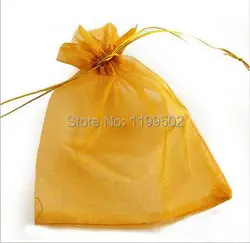 100 шт. высокого качества органза небольшой шнурок сумки пользовательские сумки ювелирные изделия пользовательские подарочные пакеты