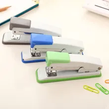 Coloffice 1 шт., железные классические Канцтовары степлер в стиле кавай, бумага для офиса, аксессуары для переплета, скобы, необходимые школьные канцелярские принадлежности