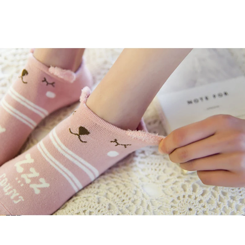 Fashion 1 Pair Cute Girls Socks 3D Ear Cartoon Animal Zoo Cotton Soft Sox Creative Kawaii Jumbo Socks Fashion 1 Pair Cute Girls Socks 3D Ear Cartoon Animal Zoo Cotton Soft Sox Creative Kawaii Jumbo Socks