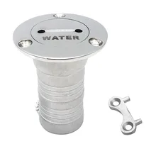 38 мм морской лодка бак для воды палуба наполнитель с ключом 316 нержавеющая сталь