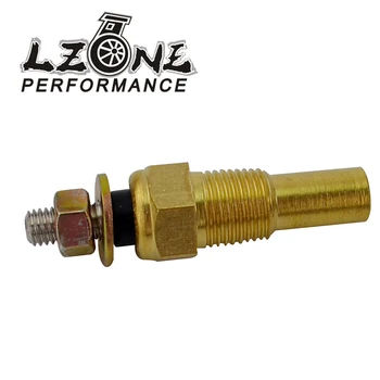 

LZONE - 12V 1/8 NPT Racing Car Oil Temp Sensor Water temperature Sensor Water Temp Sensor Gauge Sensor JR-TSU01