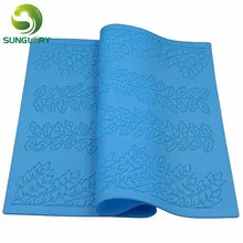 Листья ивы мгновенный торт кружева плесень кружевной силиконовый коврик Формочки Для Выпечки лист помадка кекс для украшения с помощью сахара кружева плесень