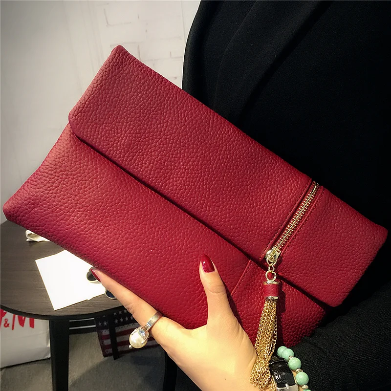 Buy Genuine Leather Women Clutch Bag\Handbags Fashion
