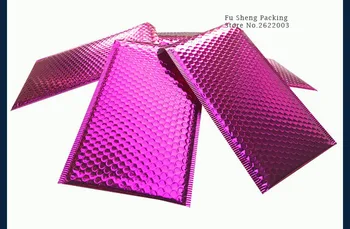

100pcs Rose Bubble Mailing Mailer Shipping Padded Envelope Bags Black Color Shockproof Courier Bubble mailer