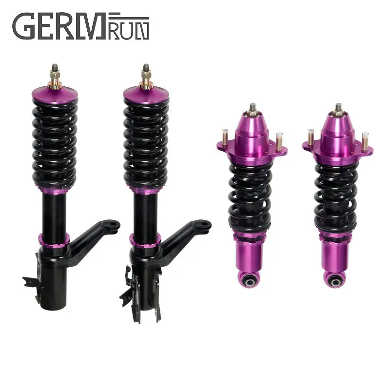 Height Adjustable Coilover Suspension Shock Absorber For Honda CR V 97