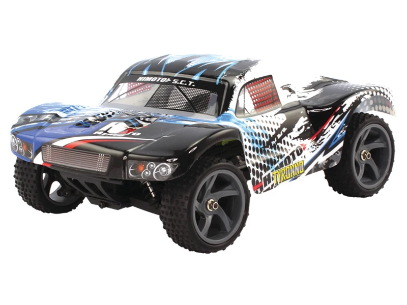 Himoto Tyronno 1:18 Scale Electric Rc Cars 4wd Rtr Short Course Ready To Run 2.4g Radio Brushless Version Mode E18scl - Rc Cars - AliExpress