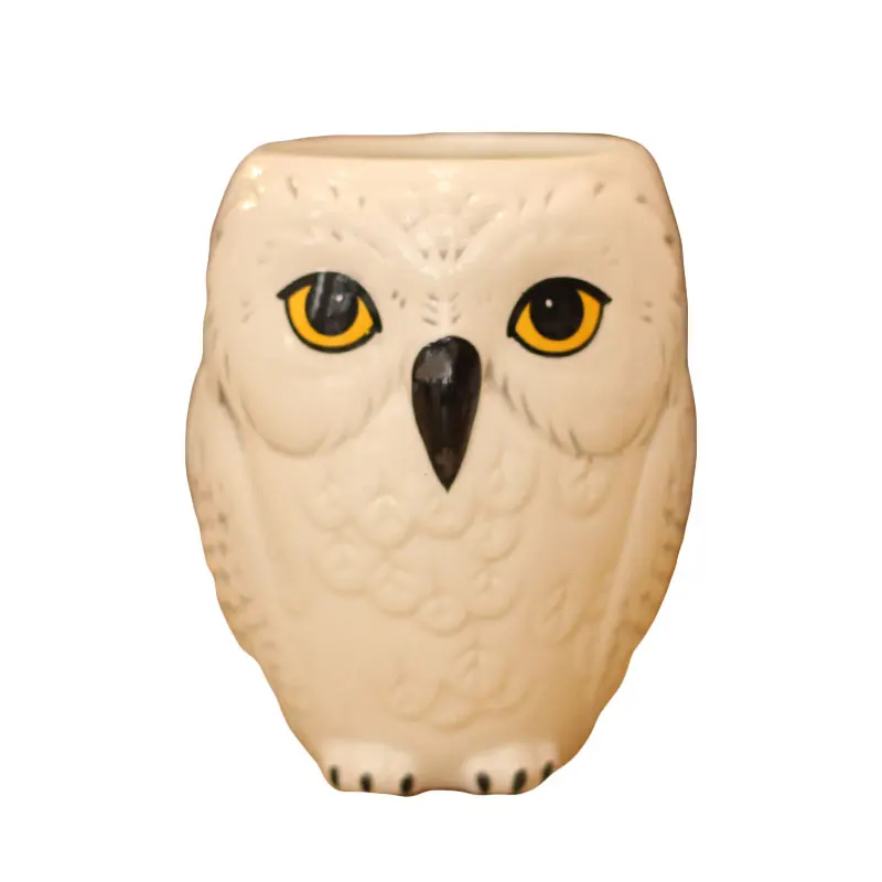 Hedwig Owl big cute cool novelty Mug Ceramic travel coffee mugs milk teacup 2017 new arrive Christmas cups beer caneca|mug milk|ceramic travelcup |