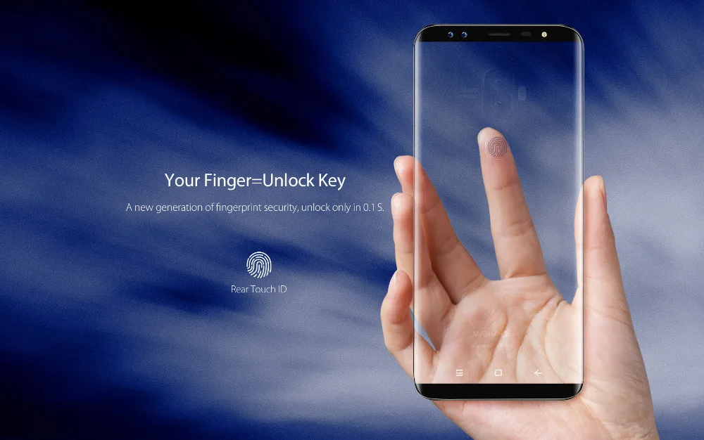  Blackview S8 4G LTE Smartphone 5.7'' 18:9 Full Screen Octa Core 1.5GHz 4GB RAM 64GB ROM 4 Cameras A