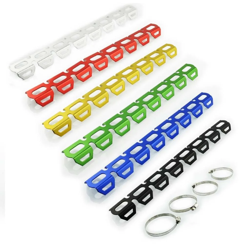 

6 Color Motorcycle Aluminum Exhaust Muffler Pipe Heat Shield Guard Cover For BMW R1200GS LC /ADV 2014-2017 F800GS F700GS F650GS
