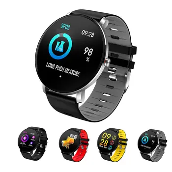 

Smart Watch Heart Rate IP68 Waterproof Outdoor Fitness Multiple Sport Mode Wristwatch 1.3" Touch Screen Wristband