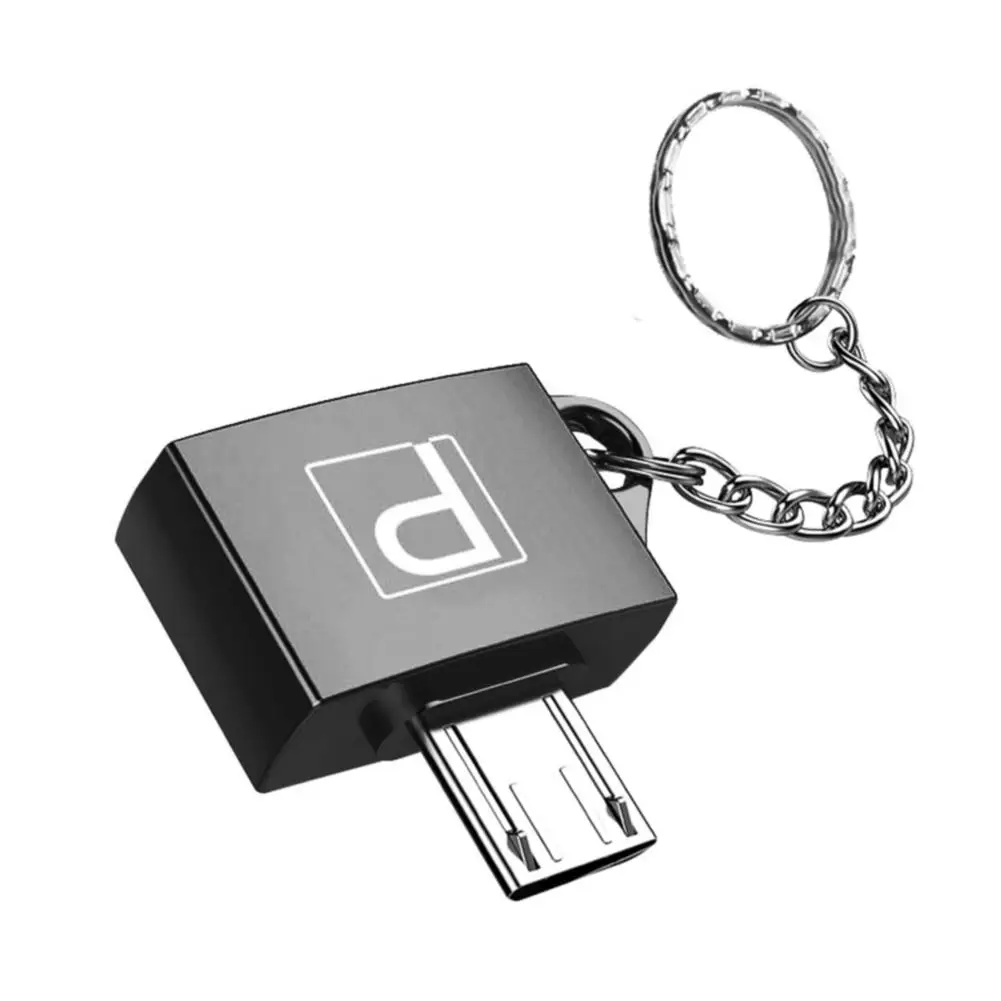 

1PC Mini Metal OTG Micro USB to USB 2.0 Adapter Convert Connector for Android Phone