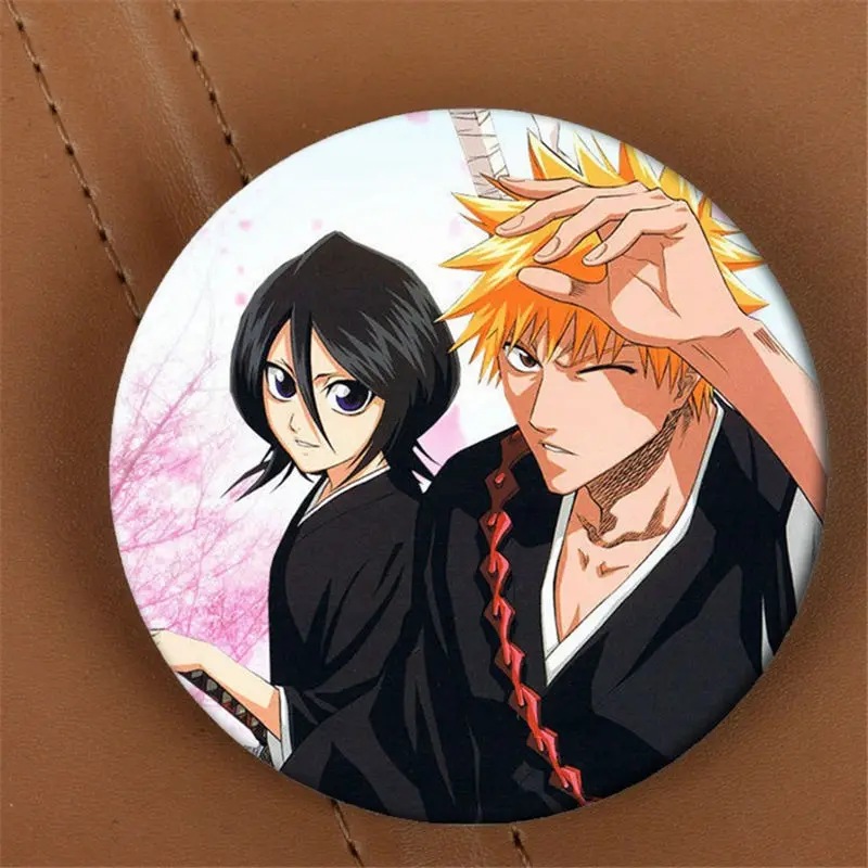 Youpop BLEACH Kurosaki Ichigo аниме брошь, значок на булавке аксессуары для одежды шляпа украшение для рюкзака HZ1458