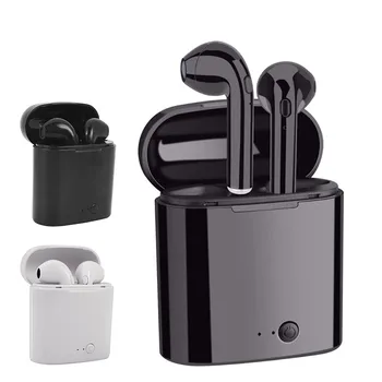 

i7s TWS Bluetooth Earphone Stereo Earbud Wireless Headphones With Charging Box Mic For xiaomi All Phone