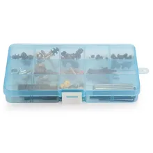 Лучшие продажи части татуировки и аксессуары набор винтов для пулемета перфорации тела Искусство DIY поставка набор синий