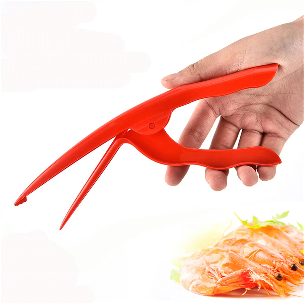300 Pcs 3 Steps Quick Shrimp Peelers Deveiners Peel Prawn Shell Seafood