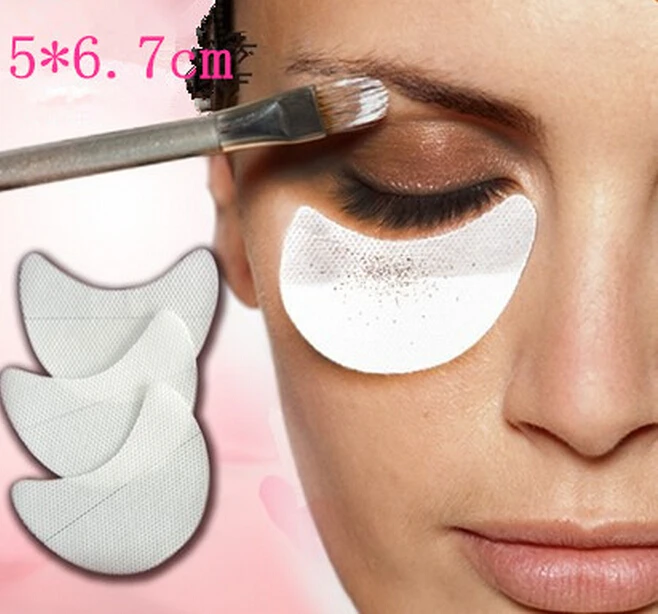 Lovely коллагеновые патчи (1 пара). Макияж с наклейками. Патчи для макияжа глаз. Подкладки под глаза. Патчи eye pads cala.