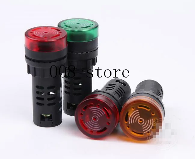 5pcs/lot AD16 22SM Flash LED Buzzer Indicator Light Buzzer Signal Lamp