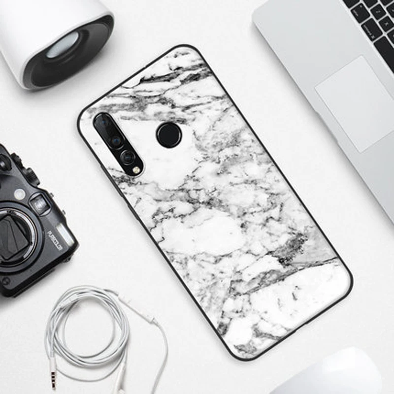 Чехол для Huawei Nova 4 VCE AL00 с деревянным камнем мягкий чехол телефона Nova4 защитный