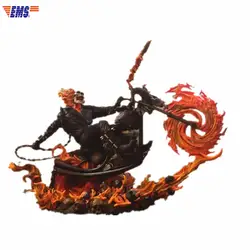 Ghost Rider Джонатан Blaze мотоциклетный трюк Rider сплава кузова Череп Человек смола статуя фигурку Коллекция модель игрушки X437