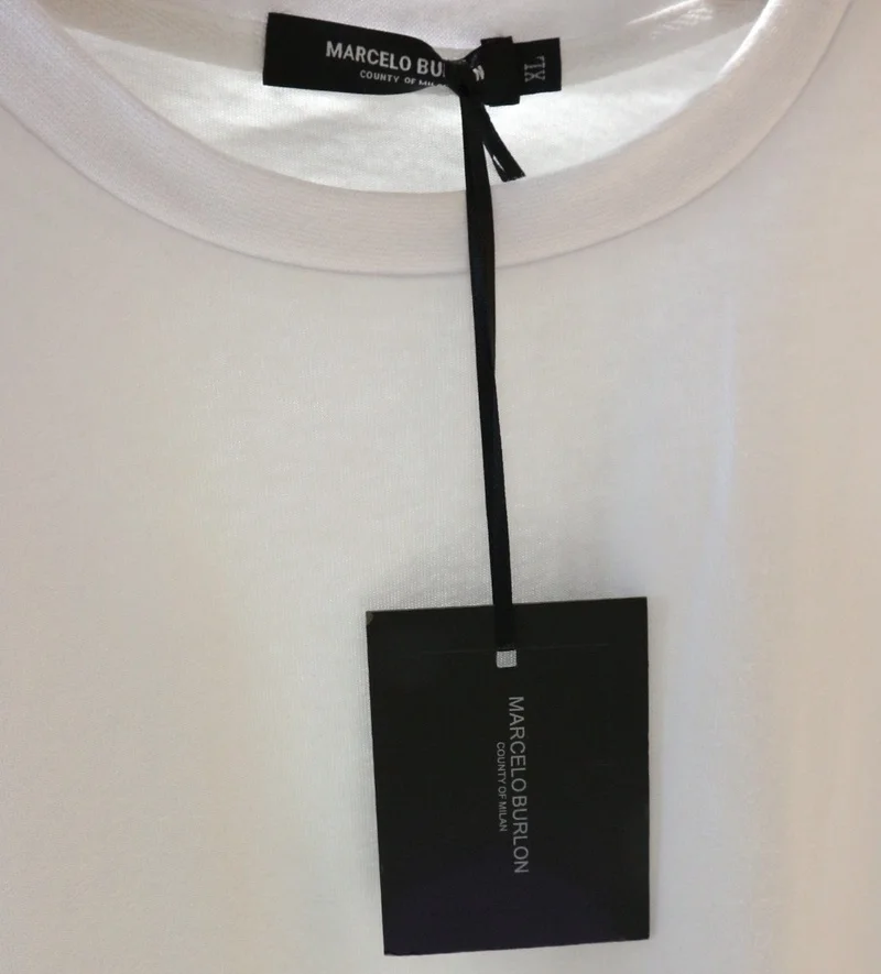 19SS Marcelo Burlon T Shirt Back Wings real tags Hip Hop MB T-shirt men Streetwear justin bieber Marcelo Burlon Top Tees