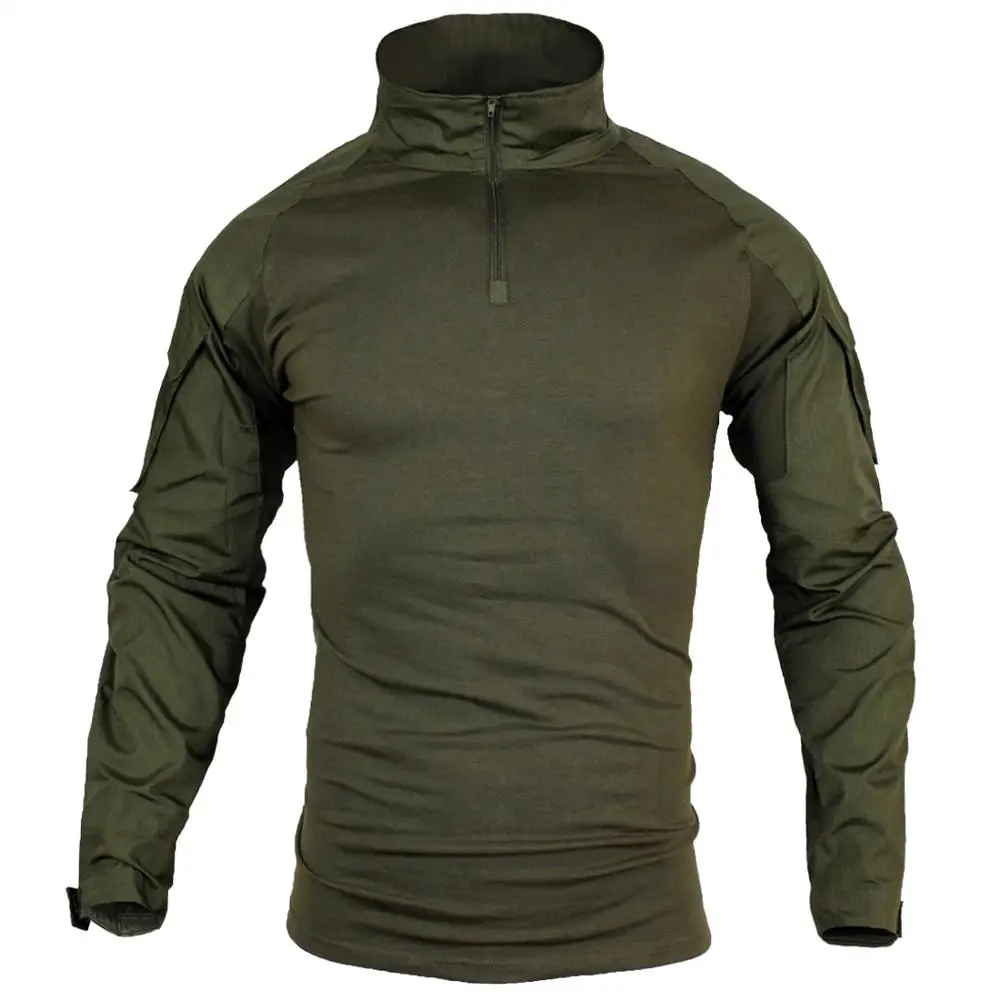 

Men Tactical shirts Military Army Green Rip-stop SWAT Combat Shirts Spring Long Sleeve Airsoft Hunt Shirts Big Size 3XL 4XL 5XL