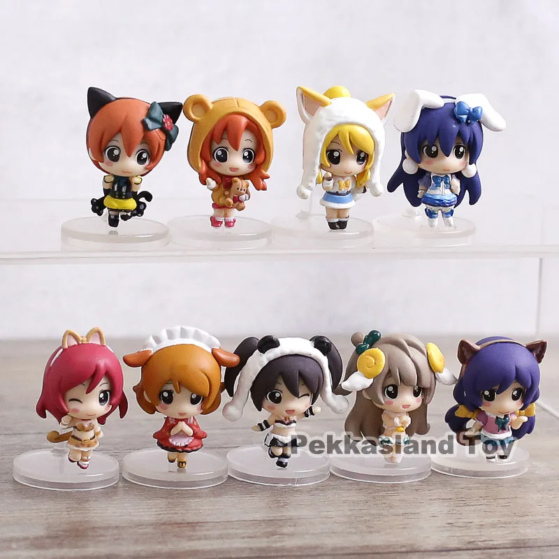 Love Live! Школьный Idol Project мультипликационный персонаж дома Умару мини ПВХ фигурки