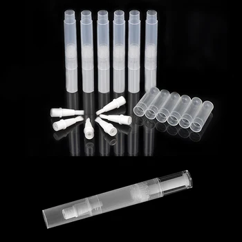 

Top selling 5PCS 4.5ml Nail Oil Empty Pen Botttle With Brush Applicator Portable Cosmetic Tool For Lip Gloss Nails Nutrition Oil