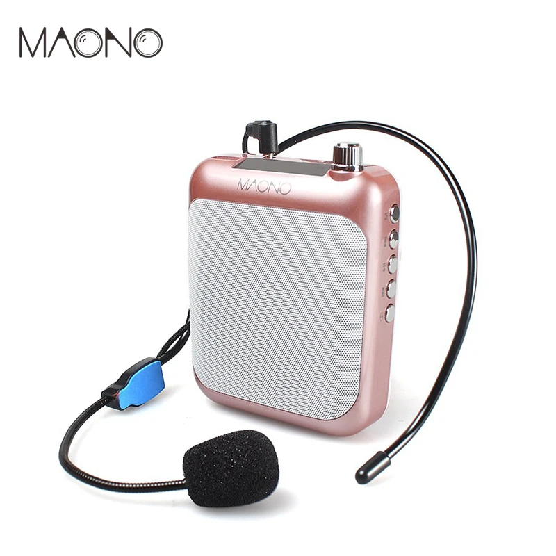 MAONO Voice Amplifier Megaphone Booster Microphone Mini