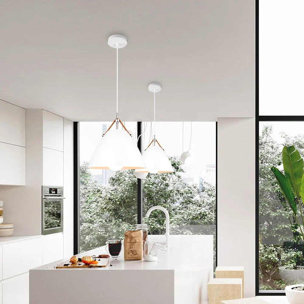 Comprar Restaurante colgante iluminación lámpara suspendida de cocina comedor luz LED luz nórdica moderna luz colgante para dormitorio sala de estar