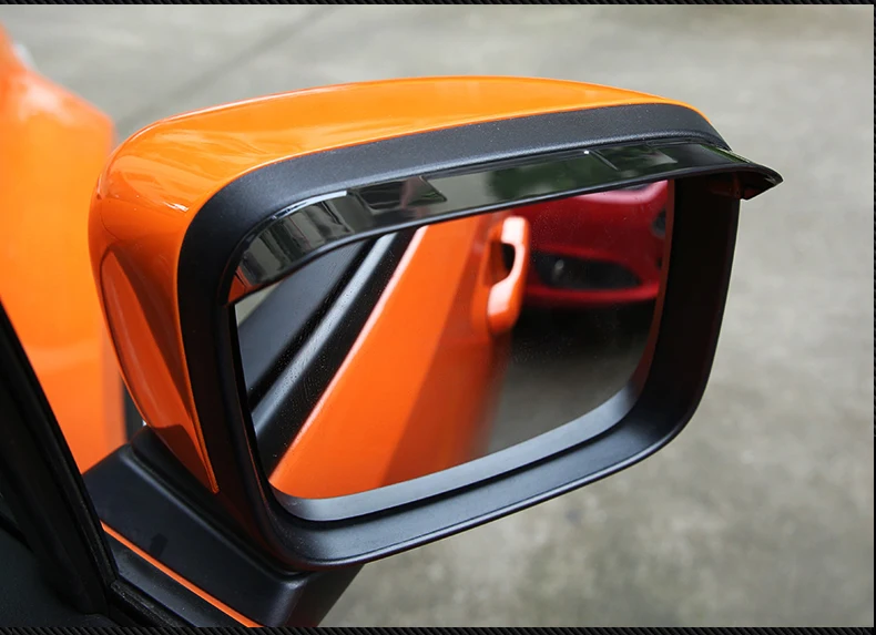 

Auto Accessories Rearview Mirror Rain Gear Shield Rear View Tail Mirror Anti Rain Cover For Jeep renegade 2015 16