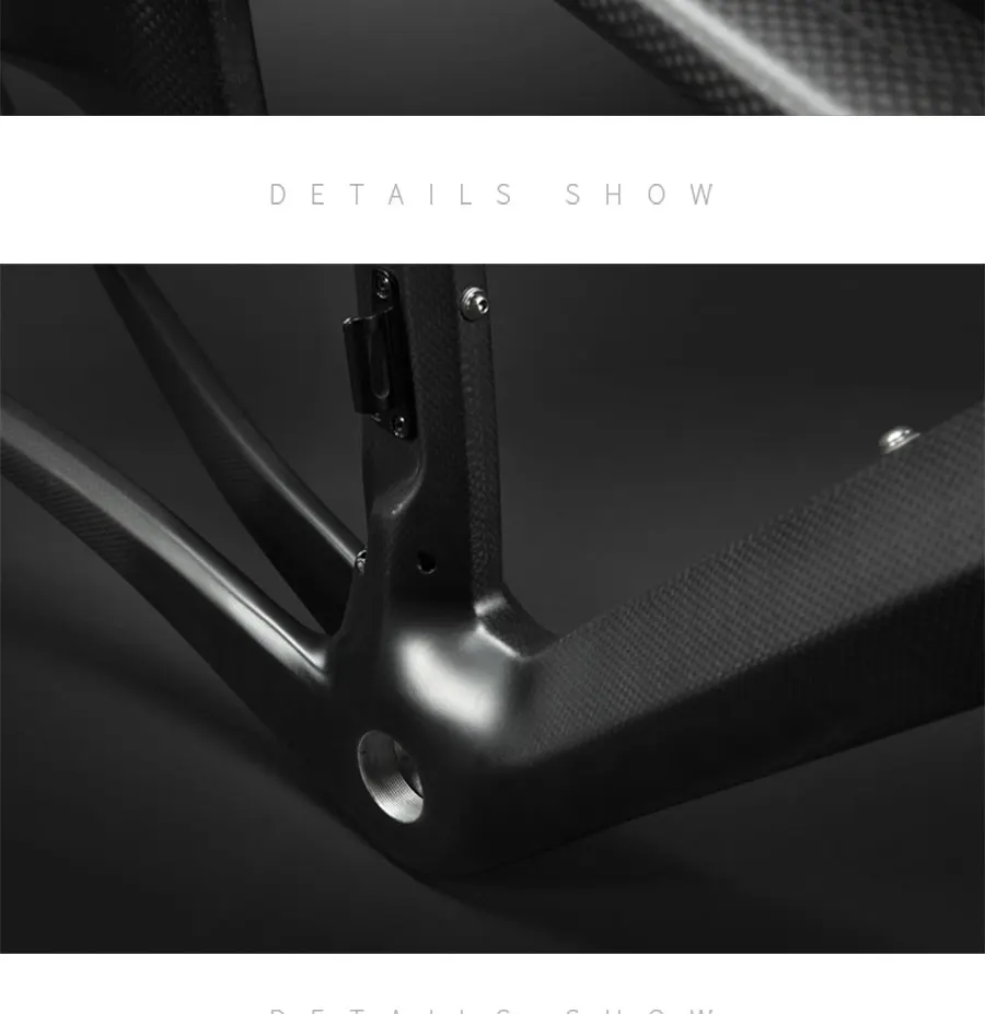 Top 2018 Carbon Road Bike Frame Carbon Fibre Road Cycling Race Bicycle Frameset Taiwan Bike LEADNOVO AERO ROAD Bike Frame 16