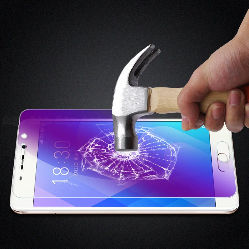 UVR для Meizu M6 M5 M3 Note защита от синего закаленного стекла M6S M5S M5C M3S X8 U10 U20 полное