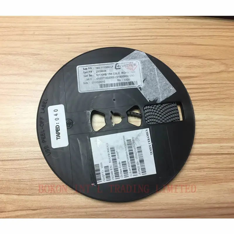 Высокие конденсаторы Q 501CFB1R8CSLE ROHS 1210 размер 1.8pF 500V маркировка TA 1R8C поперечная