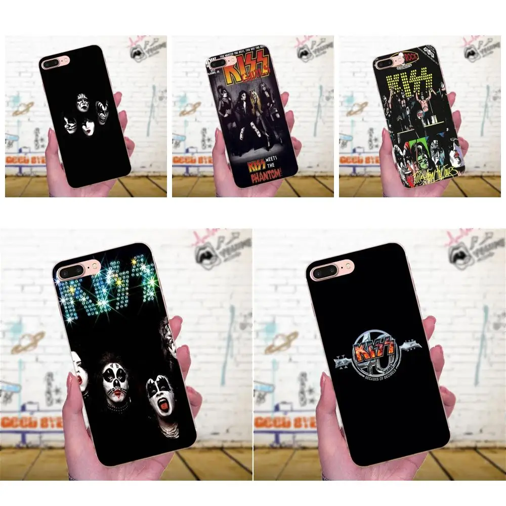 

Soft Cell Bags For Xiaomi Mi3 Mi4 Mi4C Mi4i Mi5 Mi 5S 5X 6 6X 8 SE A1 Max Mix 2 Note 3 4 Gene Simmons Kiss Band