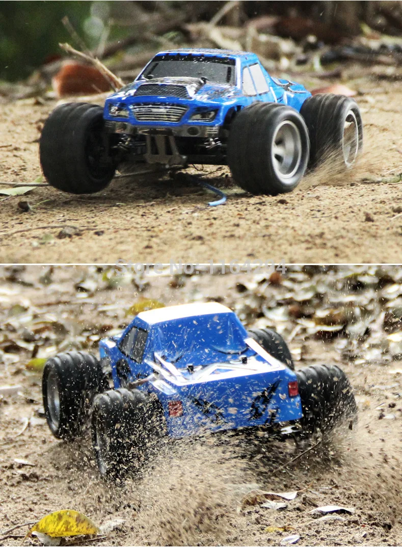 В Россию A979 1:18 полный Весы Дистанционное управление автомобиля RC Monster Truck 4WD RC автомобиль с шок Системы 50 км/ч