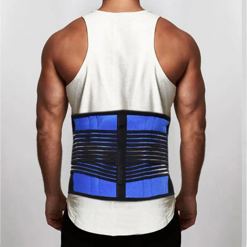 Neoprene Lumbar Support Waist Pain Back Injury Prevent Supporting Brace