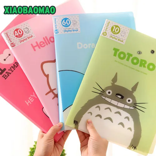 

Kawaii Cartoon 10/20 Pockets Document Bag A4 File Insert Test Paper Booklet Folder.Office School Filing Production