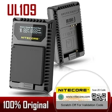 Nitecore UL109 цифровой двойной слот USB зарядное устройство для камеры для Leica D-lux typ 109 Leica BP-DC 15-E Аккумулятор для камеры