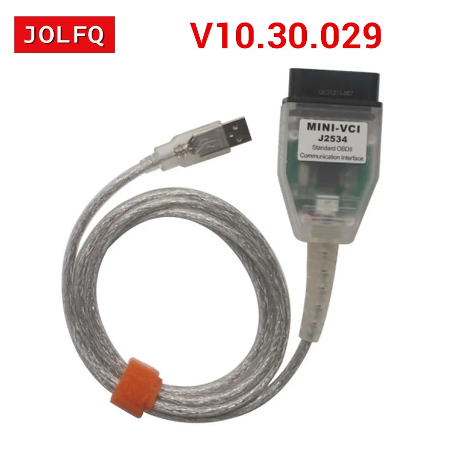 

MINI VCI V10.30.029 Diagnostic Interface Cable For TOYOTA TIS Techstream J2534 OBD2 obd ii obdii obd 2 diagnostic scanner tools