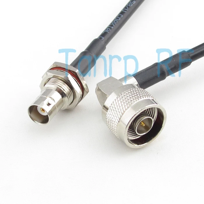 Freeshipping! 6FEET RF Pigtail coax jumper cable N male plug Right