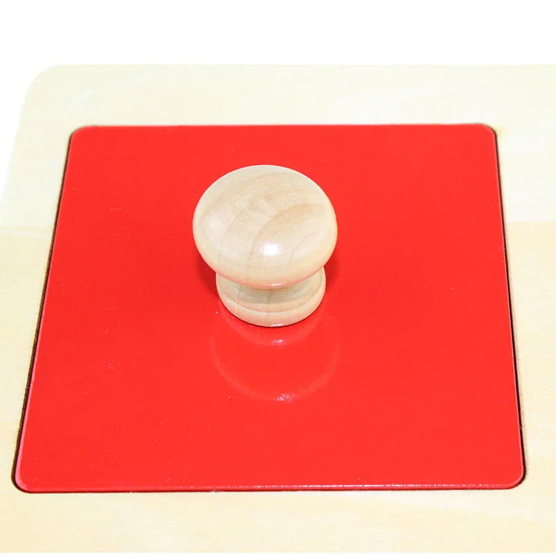 Montessori Infant Baby teaching aids puzzle toy Baby wooden color graphic cognitive Puzzle Preschool teaching aids 24 months