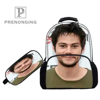 

Custom 17inch Dylan O'brien Backpacks Pen Bags 3D Printing School Women Men Travel Bags Boys Girls Book Computers Bag#1031-3-71