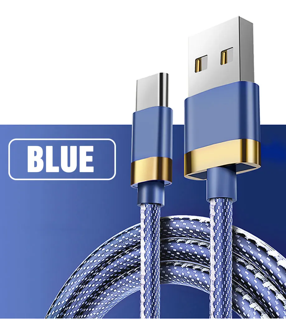 Usb type-C Micro кабель из цинкового сплава прочный кабель для samsung S8 S9 huawei type C Micro Быстрая зарядка линия передачи данных на Xiaomi USB Micro