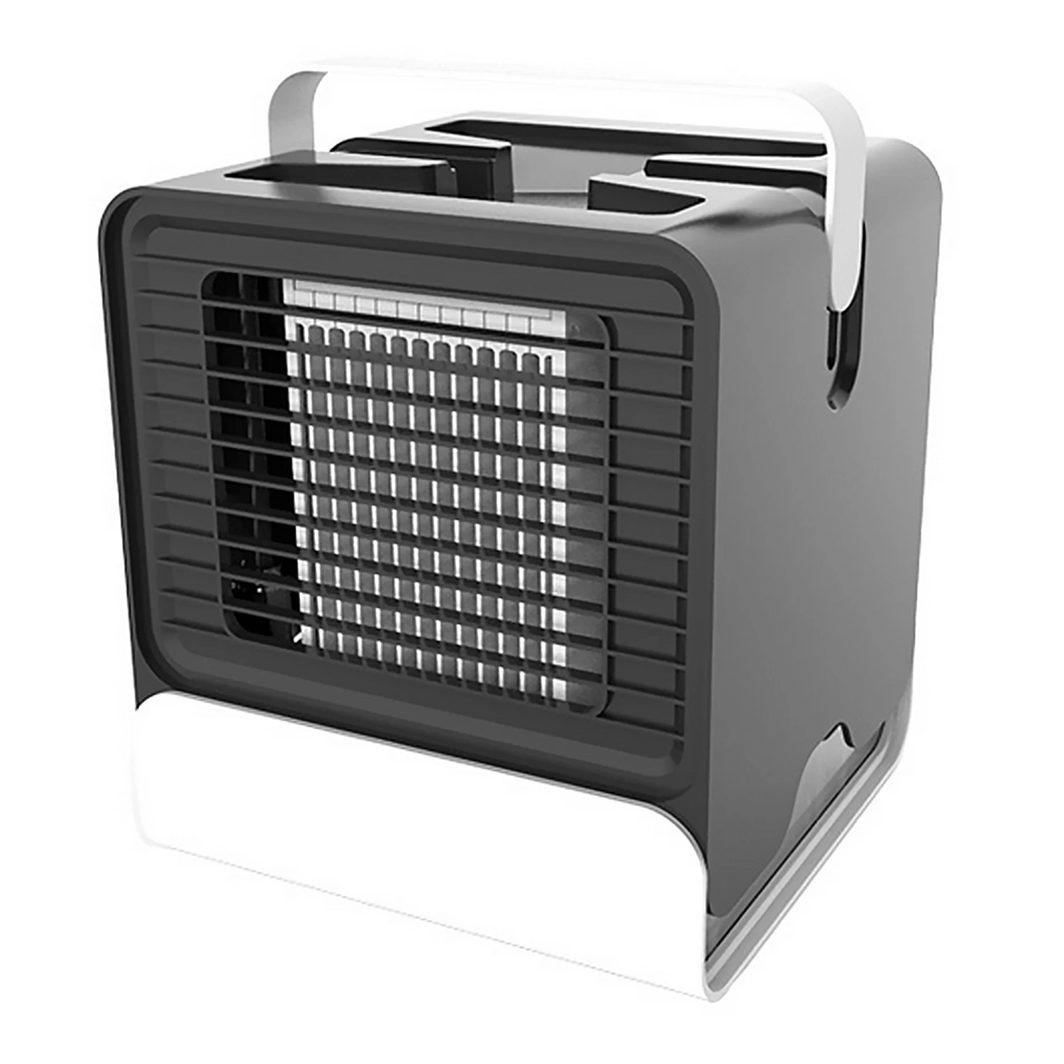 Vococal портативный мини USB питание отрицательных ионов кондиционеры кулер вентилятор с ночным светом для Дома Офиса спальни гостиной - Цвет: Оранжевый