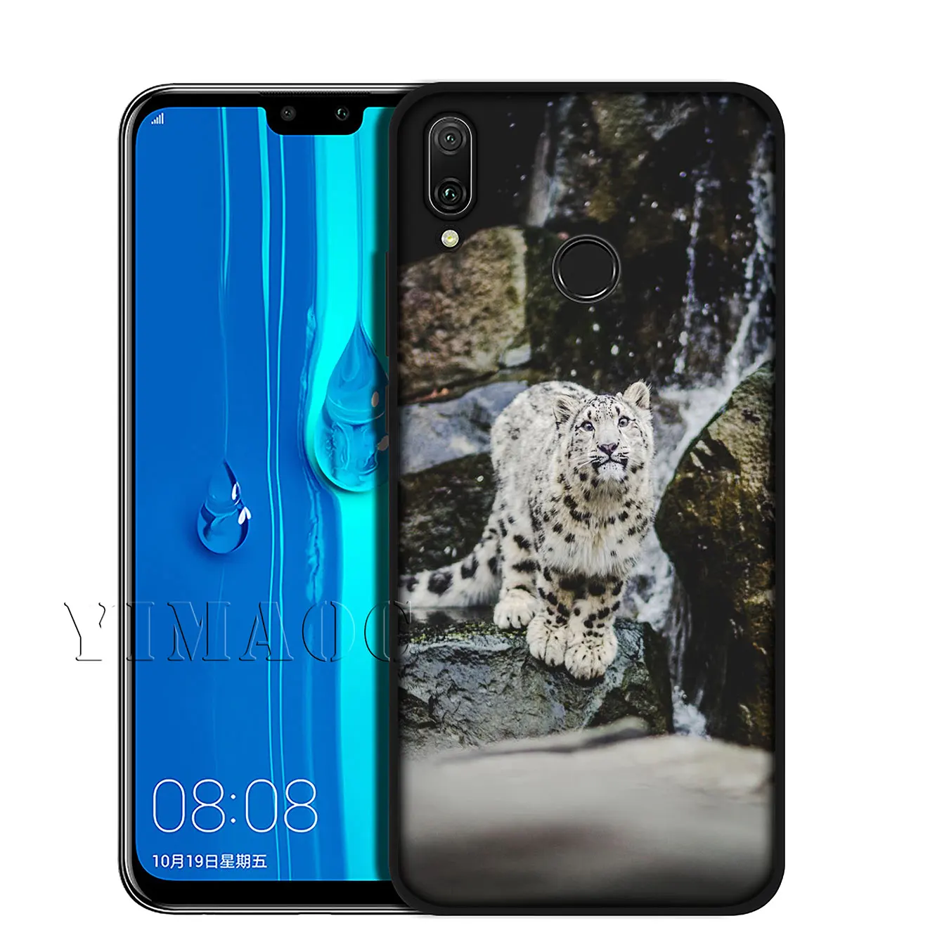 YIMAOC тигр лев леопард черная пантера мягкий чехол для Huawei Y9 Y7 Y6 Prime 2019 Honor 20 8C 8X 8 9 9X 10