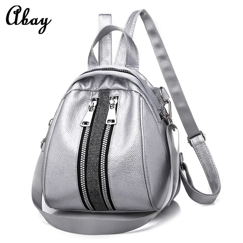 

Women's backpack high quality PU leather backpack girl school shoulder bag backpack shell mochila