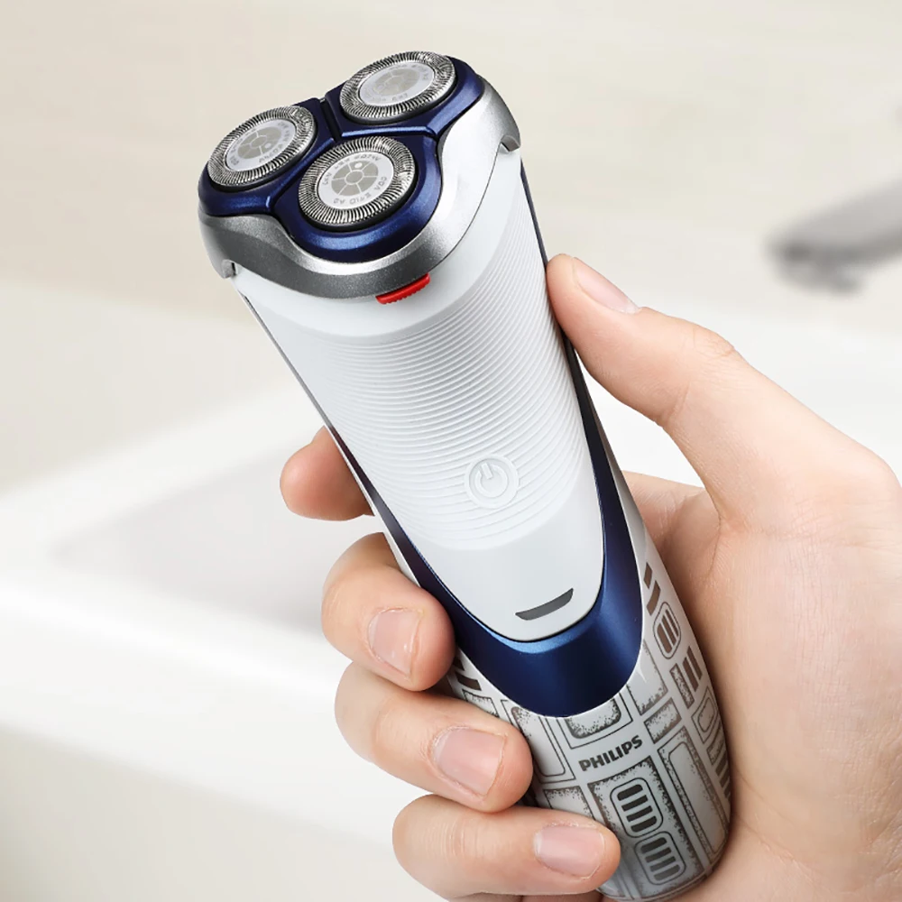 Электробритвы Philips Звездные войны Робот SW3700 100 240V с тройным лезвием и вращать