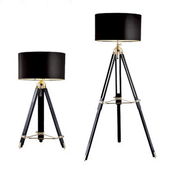 

Loft RH Creative Floor Lamp Retro Fabric Telescopic Adjustable Floor Lights Living Room Study Light Free Shipping