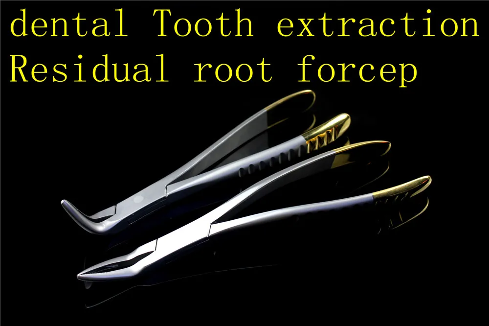 

Dental root clamp Common upper and lower jaw extraction forceps residual root extraction universal tooth forceps Dentist Tools