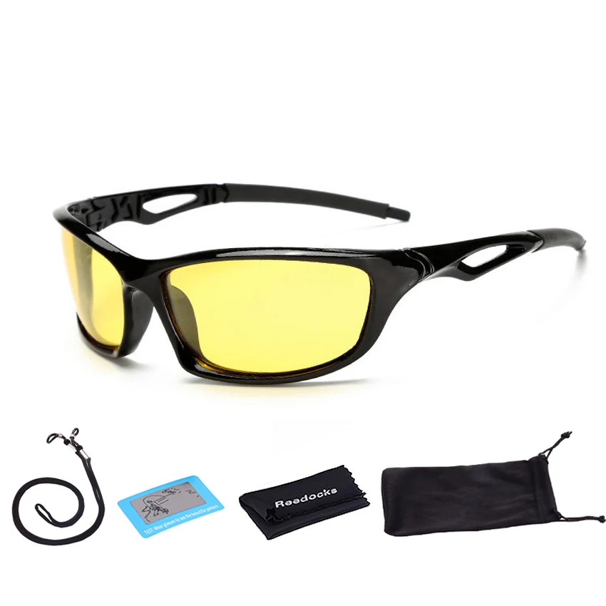 Лидер продаж, поляризованные солнцезащитные очки для велоспорта, мужские и женские очки для езды на велосипеде, рыбалки, кемпинга, пешего туризма, вождения велосипеда, спортивные велосипедные очки - Цвет: C05 with bag